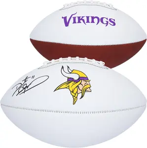 Daunte Culpepper Minnesota Vikings Autographed Franklin White Panel Football - Fanatics Authentic Certified