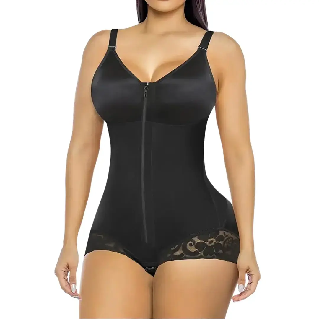 Women's Overbust Fajas Colombianas Shapewear for Women Tummy Control Brief Shaper Girdles Compression Garment