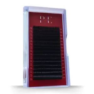 PRE ESSENCE Cashmere Fiber Mix CC Curl Eyelash Extension Trays 7-16MM 16 Rows
