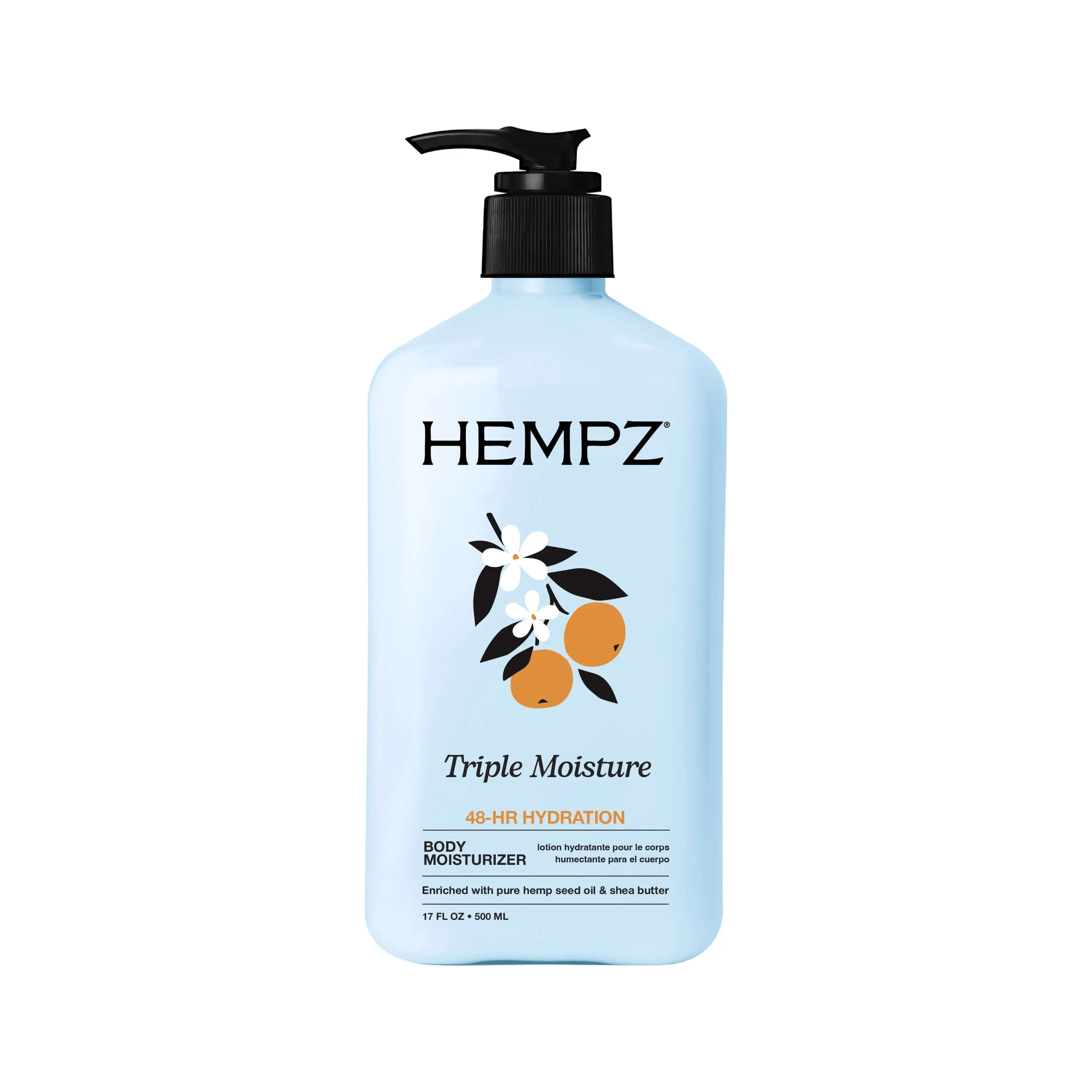 Triple Moisture Moisturizing Body Lotion with Fresh Citrus Scent Triple Moisture Moisturizing Body Lotion with Fresh Citrus Scent
