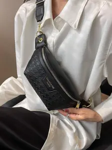 Leather Crossbody Bag, Fanny Pack for Women, Leather Sling Bag, Leather Pouch bag, Leather Shoulder Bag,