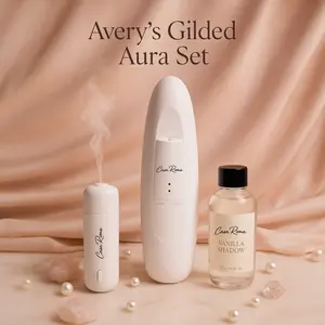 Avery’s Gilded Aura Set | Luxury diffuser Bundle