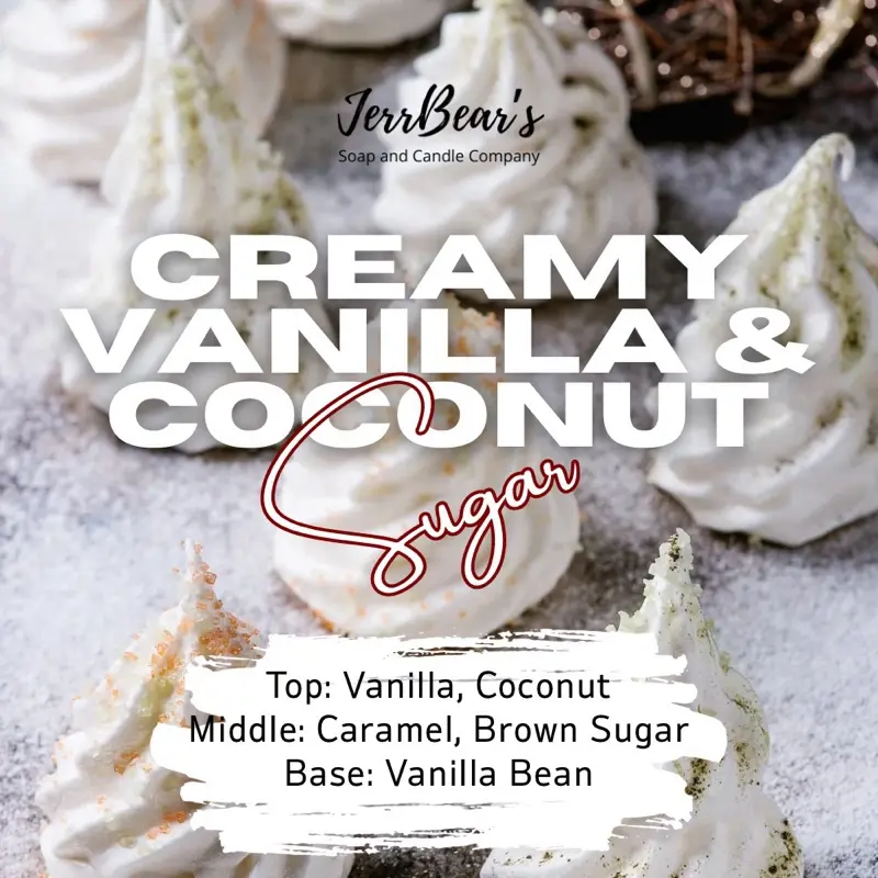 Creamy Vanilla & Coconut Sugar