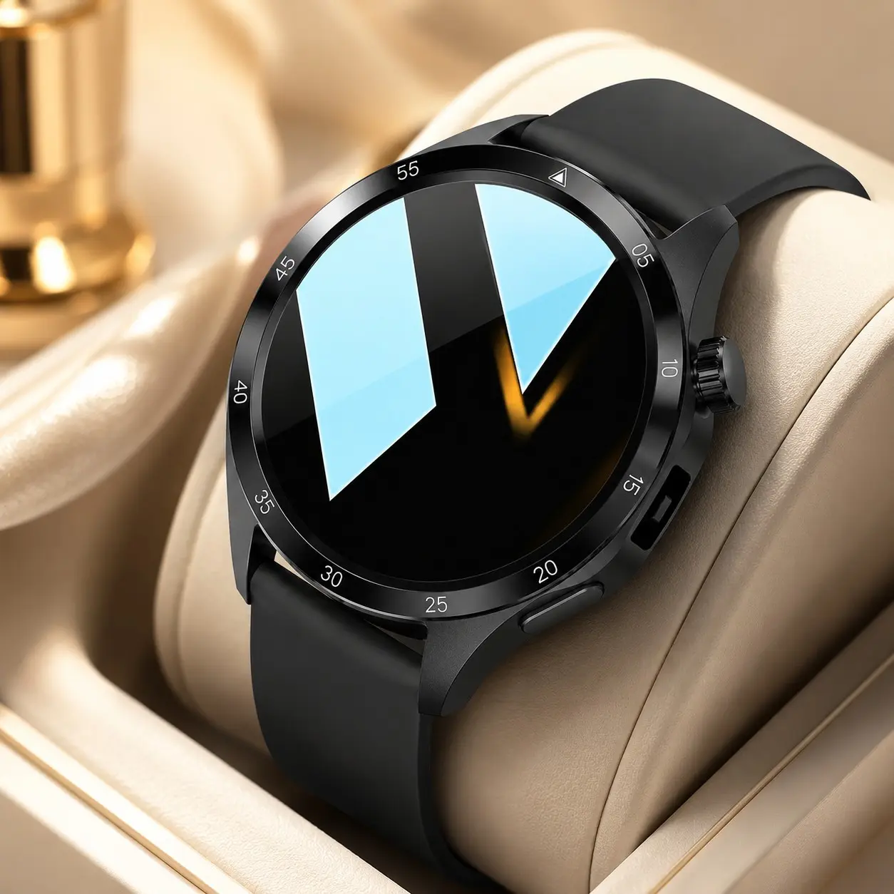 Men's Smart Watch with LED Backlight, Call Answering, Outdoor Fitness Tracker, Step Counter, Calorie Monitor, Multiple Sports Modes, Smartwatch For Android