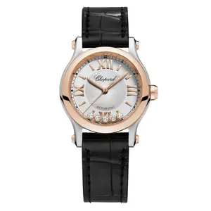 Chopard HAPPY SPORT Collection 278573-6013 Watch  30mm  White Dial  Two-Tone  Automatic Movement