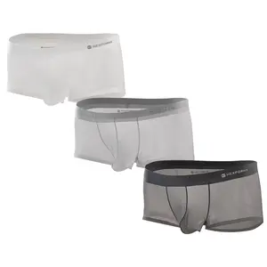 NEXFORMX Men's Ultra-Thin Cooling Briefs Lightweight Microfiber Underwear Breathable No-Show Design Summer Comfort Birthday Gift