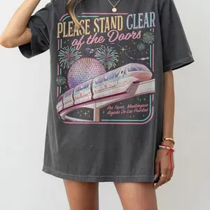 Please Stand Clear Of The Doors Shirt, Monorail Tee, WDW Family Trip Vacation Shirt, Trip Shirt AH2