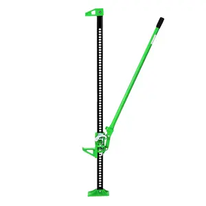Garvee 60" Universal Farm Jack, 3 Ton 6600LBS Heavy Duty High Lift Jack with Ratcheting Mechanism, Capacity Ratcheting Off Road Utility Jacks, Ideal for Truck, Tractor, SUV & Off-Road Recovery, Green