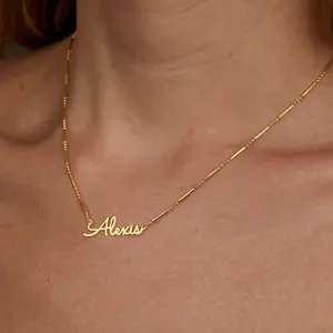 Custom Name Necklace | Personalized Gold Necklace