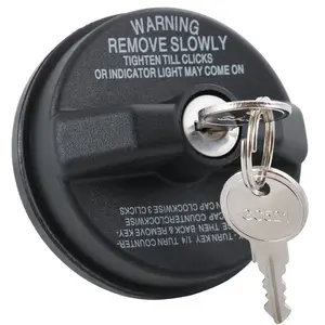 Locking Gas Cap with Keys, Lock Fuel Cap Replace Compatible with Chevy, GMC, Toyota, Honda, Nissan, Subaru, Acura, Buick, Cadillac, Infiniti, Isuzu, Mitsubishi, Scion, Suzuki, Pontiac