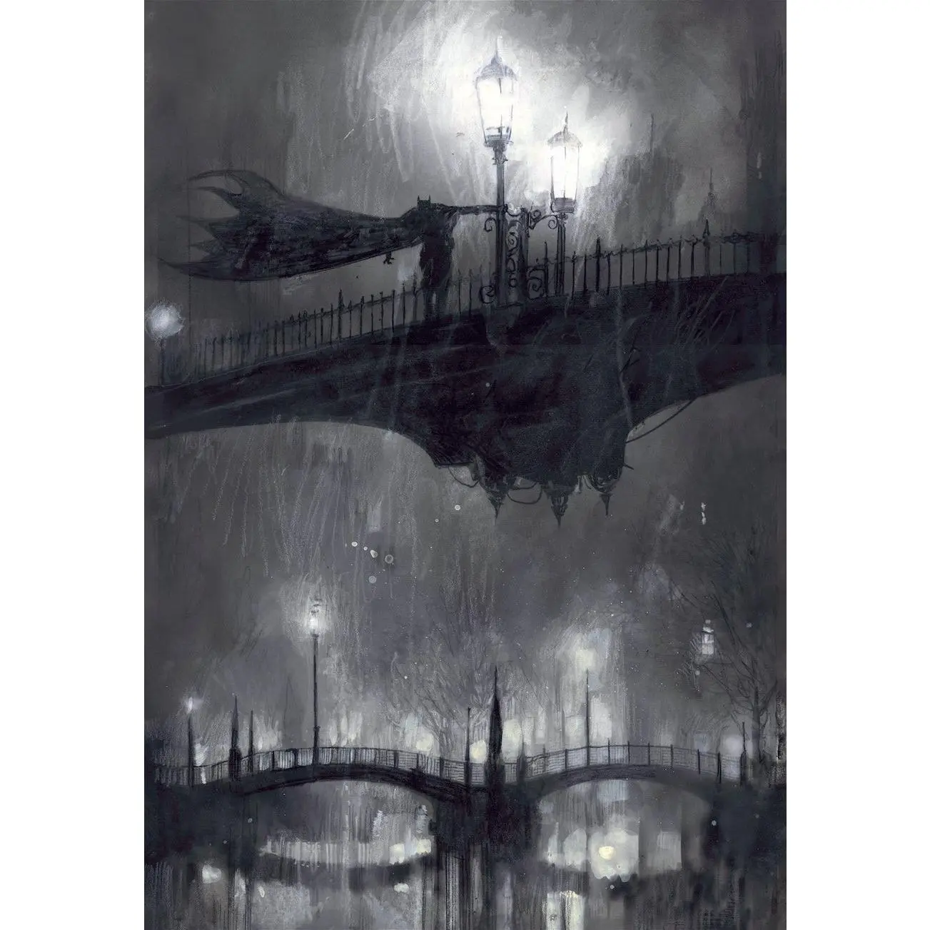 Batman Sienkiewicz SIGNED When the Knight Comes NYCC 2025 Paper Print Limited Edition of 15 - Artist Proof Edition