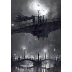 Batman Sienkiewicz SIGNED When the Knight Comes NYCC 2025 Paper Print Limited Edition of 15 - Artist Proof Edition