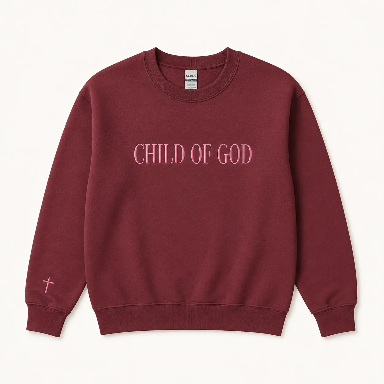 Embroidered Child of God Christian Hoodie, Christian Sweatshirt, Jesus Hoodie Trendy Hoodie, Bible Verse Shirt Aesthetic Clothing Christian Merch for Men Women
