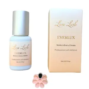 Unaffected by humidity Eyelash Extensions Adhesive, works in any climate, Black, 1 sec drying time