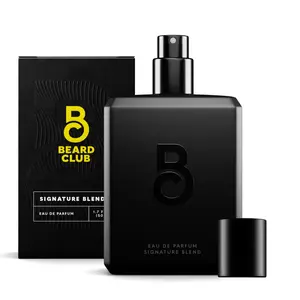 The Beard Club Signature Blend Eau de Parfum for Men - Bold Long-Lasting Scent with Bergamot & Woody Notes - Perfect for Daily Wear or Special Occasions