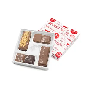 The Favorites Caramel & Toffee Box - Made in Michigan Handcrafted Milk Chocolate & Dark Chocolate Varieties of 4 Caramels & 4 Toffees