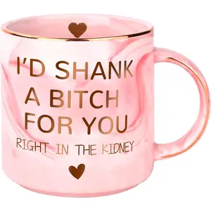 Funny Birthday Gifts for Women  Friend,12oz Novelty Coffee Mug for Mom Grandma Wife Daughter,Sisters Gifts from Sister,Mothers Day Christmas Graduation Presents Idea for Her Girlfriend Besties BFF