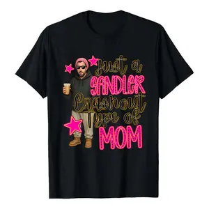 100% Cotton Unisex Funny Sandler Mom T-Shirt - Vintage Comedy Movie Graphic, Soft Cotton, Ideal for Film Fan Gifts & Casual Wear