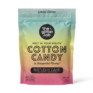 Birthday Cake Cotton Candy