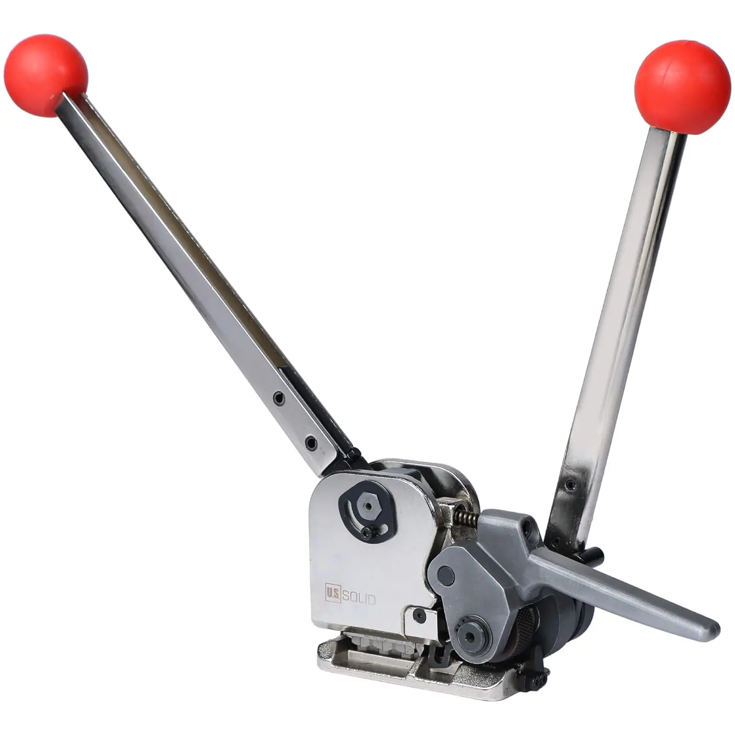 U.S. Solid Manual Steel Strapping Tool – 3-in-1 Sealless Combination Banding Tool for 1/2", 5/8", and 3/4" Steel Straps