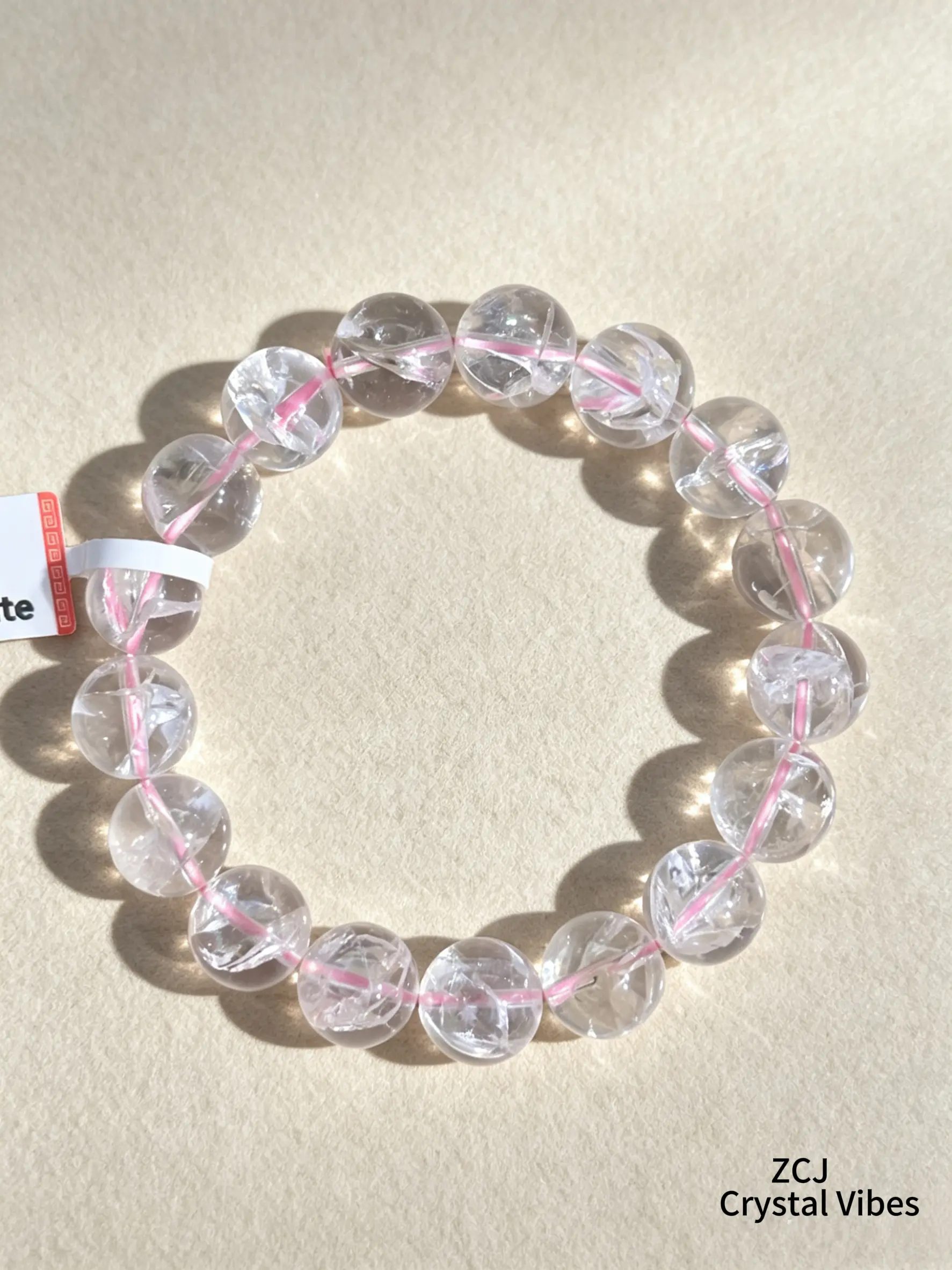 ZCJ Pink Azeztulite Bracelet