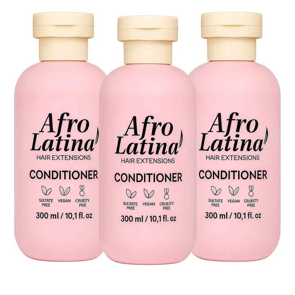Afro Latina Hair Extensions LLC Conditioner Grow Trio 300ML Each - Strength & Balance Formula with Rosemary Water & Biotin for Hair Health