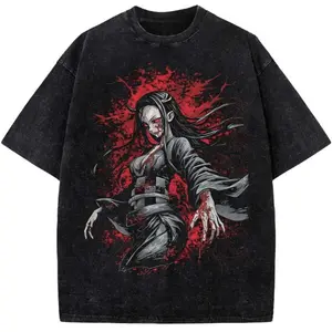Nezuko Kamado Graphic Tee, Demon Slayer Anime Vintage Shirt, Gift for Men, Gift for Women, Crew Neck T-shirt, Trending T-shirt