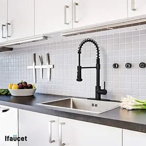 Clovis Pulldown Kitchen Faucet - Matte Black