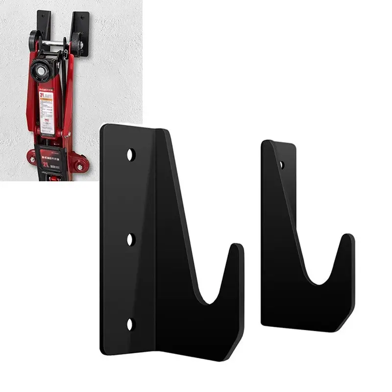 Floor-Standing Jack Rack Wall-Mounted Storage Rack, Heavy Duty Organizer, Car Hydraulic Hand Truck Plug-In Stand, Wall Mount Storage Rack Qc-Qjd-02, Garage Hooks