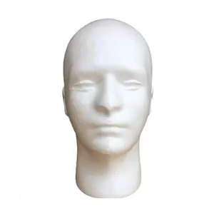 Modern Mannequin Foam Head for Creative Men’s Hair and Hat Displays