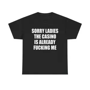 SORRY LADIES - COTTON GRAPHIC TEE