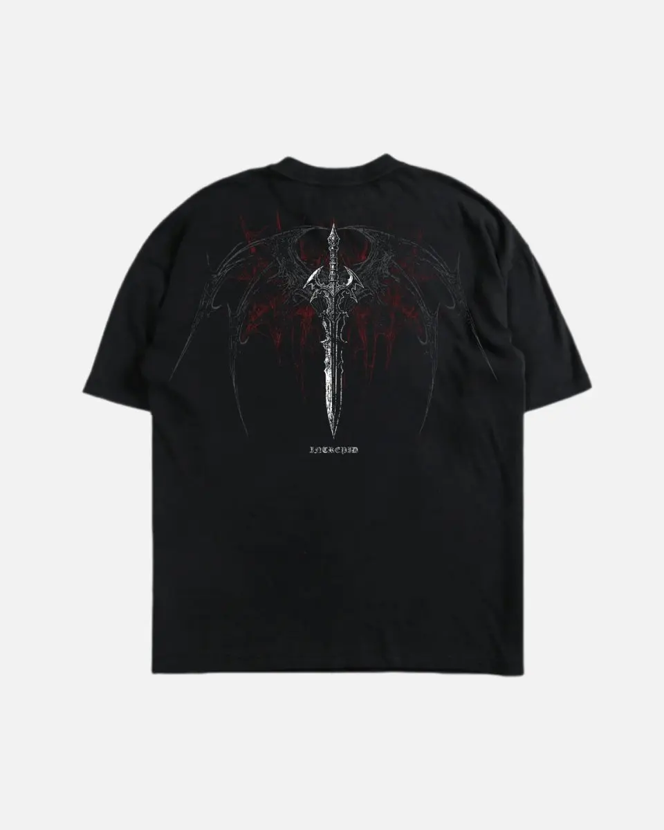 Men's Valence Streetwear Cotton Short-Sleeve T-Shirt, Drape Design Garment, Shortsleeve