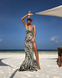 Georgia Zebra Print Dress