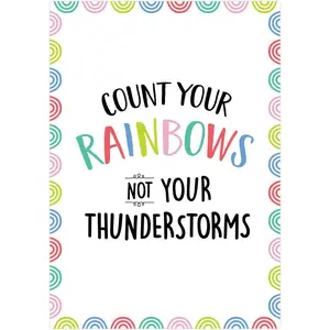 Count your rainbows... (Rainbow Doodles) Inspire U Posters