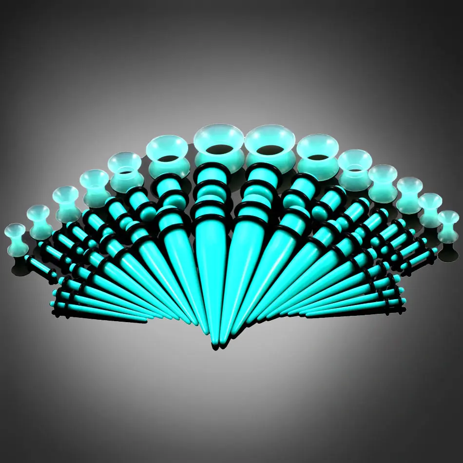 Blue and green 50-piece set