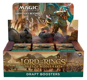 Magic: The Gathering – The Lord of the Rings: Tales of Middle-earth Draft Booster Box (36 Packs) Wizards of the Coast