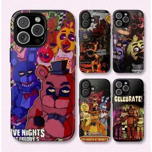 Five Nights at Freddy's iPhone Case Collection, Freddy Fazbear & Horror Game Covers for iPhone 17 16 15 14 13 12 Pro Max Gift for fans