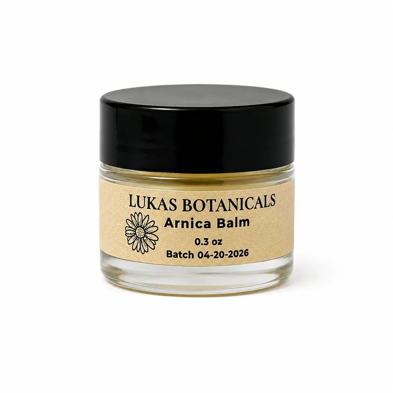 Lukas Botanicals Arnica Balm Sample Size 0.3 oz