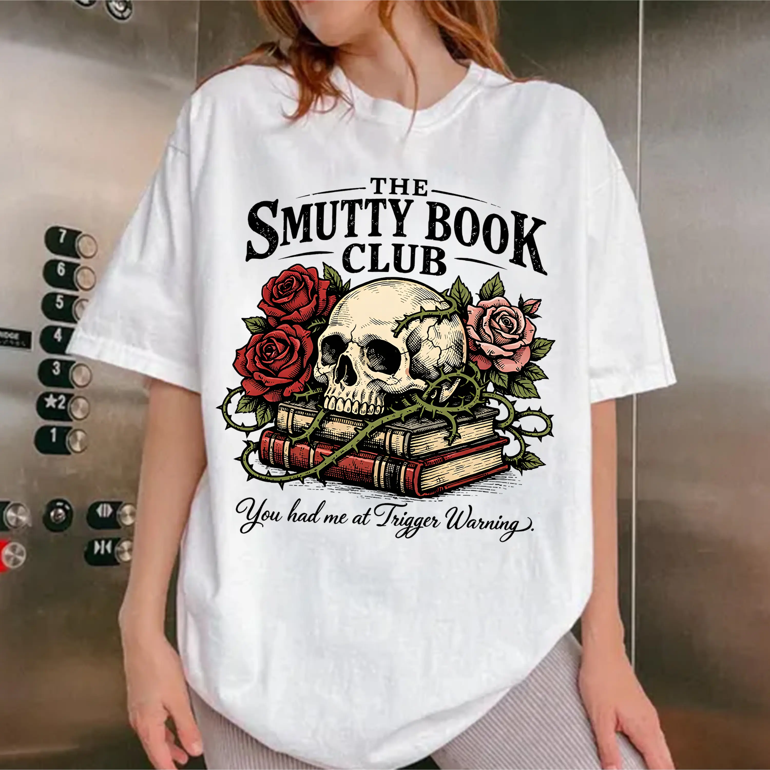Smutty Book Club Shirt, Smut Reader shirt, Dark Romance Shirt, Spicy Romantasy Bookish Sweatshirt, Booktok Romance Merch, Good Girl Shirt