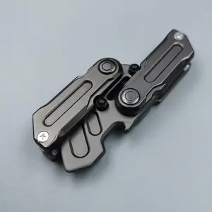 Edc Magnetic Metal Push Stress Relief Fidgeting Toy Sword Style, Adult Collectible Display Piece, Portable Fidget Finger Toy, Unisex