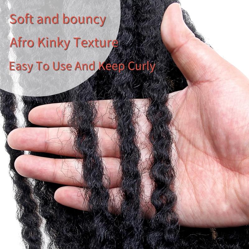 8 Packs Marley Twist Braiding Hair 24 Inche Cuban Twist Afro Kinky Curly Crochet Twist Blonde Faux Locs Crochet Synthetic Hair Body Wave Protective Styling