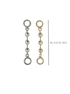 Heart Chain Cherry Fashion Bag Charm Pendant, Cool Summer Simple Elegant Bag Chain, Daily Use Fashion Accessory Round Diamond Extender, Charms For Bags