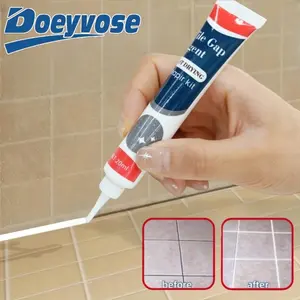 Quick-dry Sealant Caulking for Tiles, Wall, Bathroom Kitchen Edge Filler, Ideal for RV Bedrooms and Bathrooms, Professional Bathroom & Kitchen Accessories