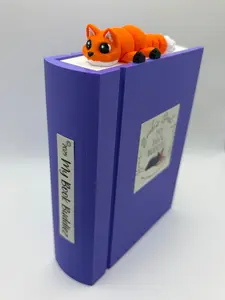 Freya the Fox - Articulated Bookmark Topper