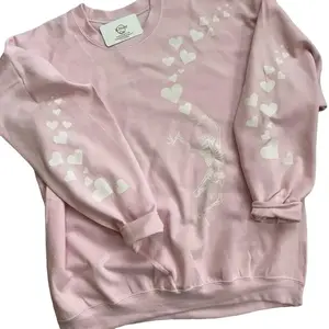 It’s Freaking Hearts Pink Crewneck