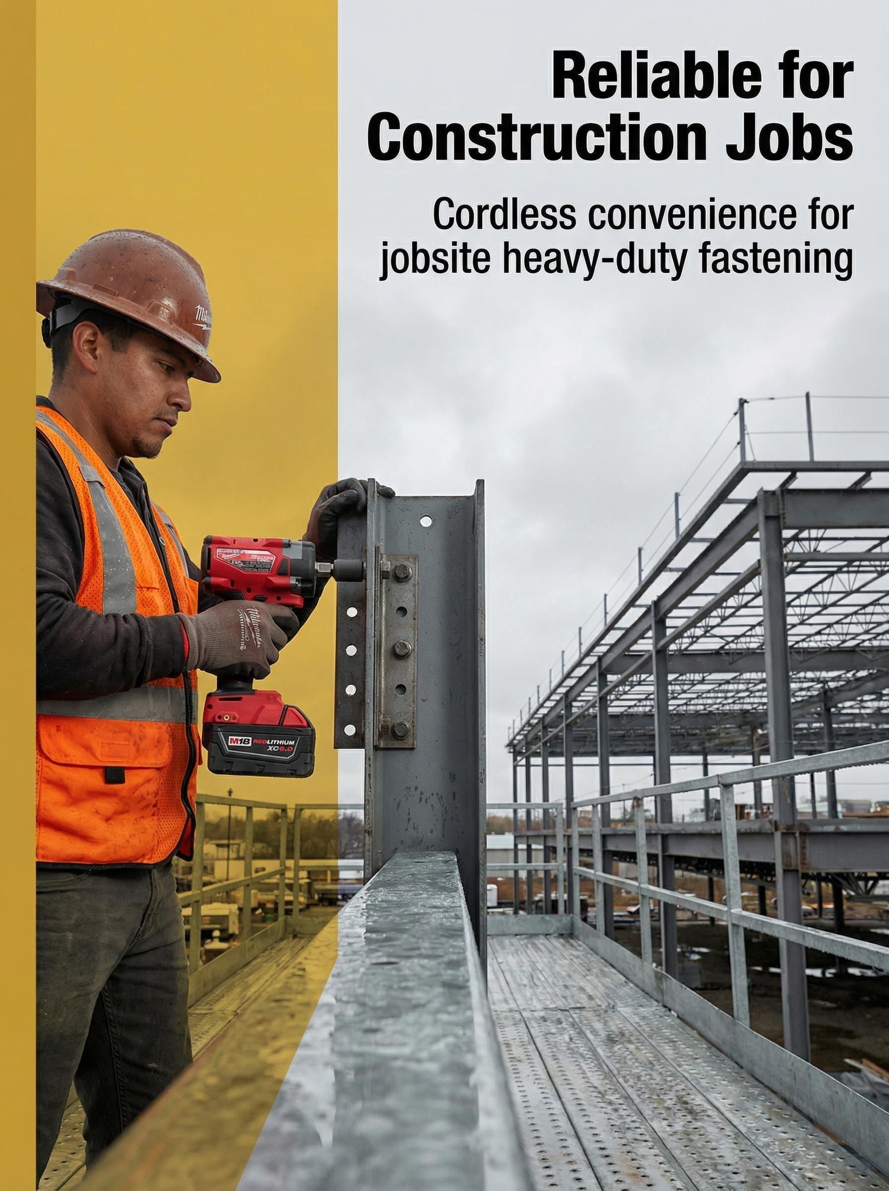 Milwaukee M18 FIW212 18V 1/2-In Impact Wrench for Automotive Service