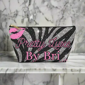 Chic Accessory Pouch for Makeup, Travel, & More - Perfect Gift for Fashion Lovers, Party Favors, and Events, Stylish Zebra Print