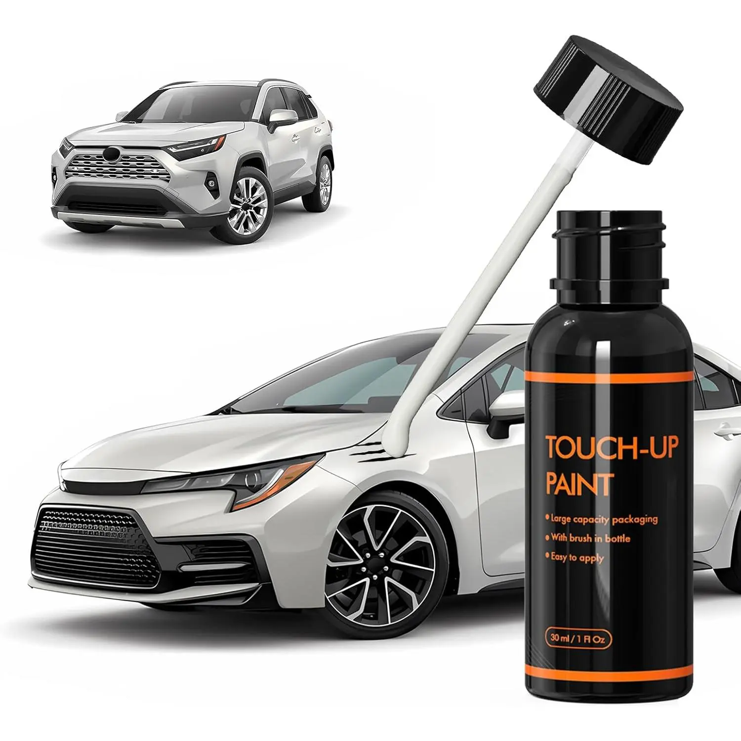 070 Blizzard Pearl Touch Up Paint for Car, DIY Car Paint Scratch Repair Kit, Automotive Paints, Quick & Easy Fix Scratch Repair Compatible with Toyota Camry/Corolla/RAV4/Highlander/Venza/Sienn