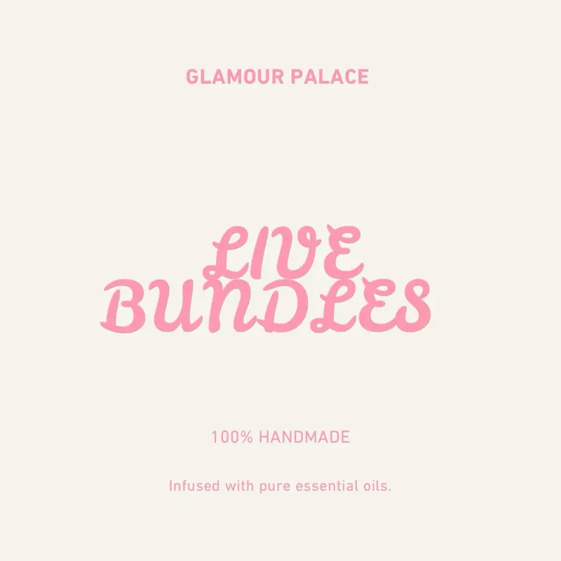 Glamour Palace Live Bundles Body Oils and Butters - 100% Handmade Moisturizers for Skin Repair