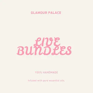 Glamour Palace Live Bundles Body Oils and Butters - 100% Handmade Moisturizers for Skin Repair